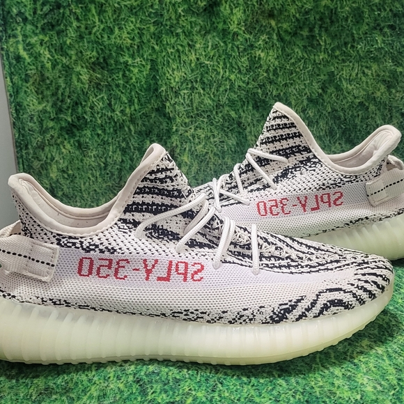Yeezy Other - Yeezy 350 V2 Zebra Sneakers Size 7 Men (8.5 Wmn)